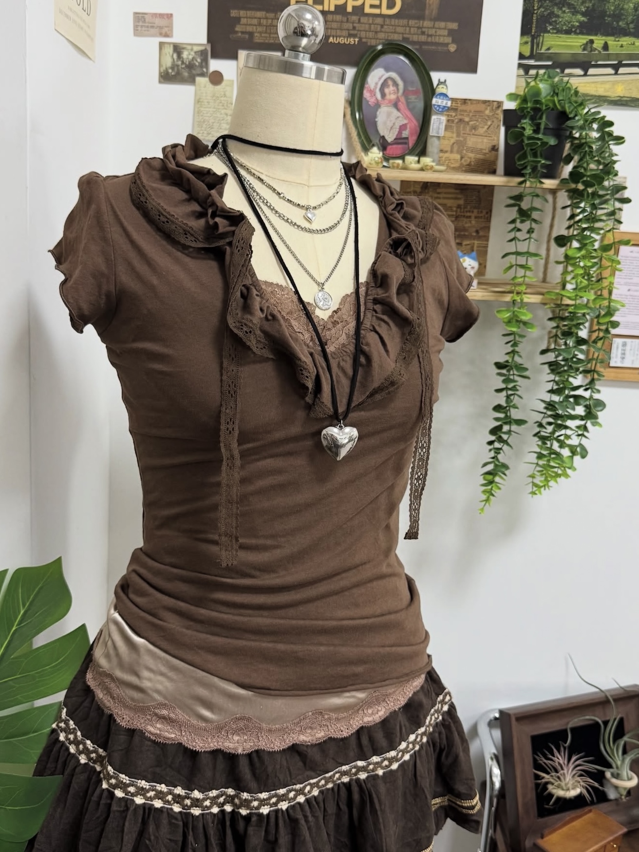 Brown Chocolate Vintage