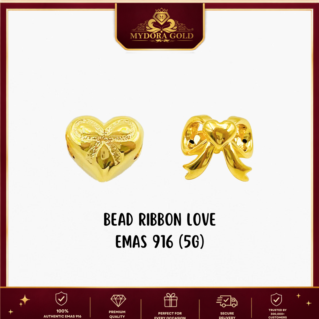 MYDORA Bead Ribbon Love (5G) l EMAS 916/22K