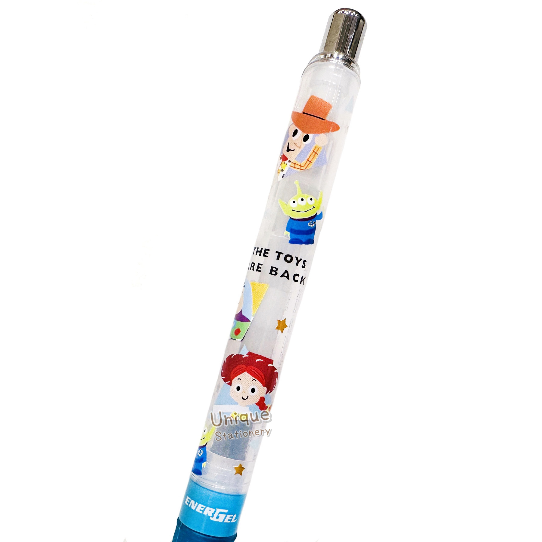 現貨｜Disney Toy Story 日本製 Pentel EnerGel 0.5mm 黑色 啫喱筆 CR137873