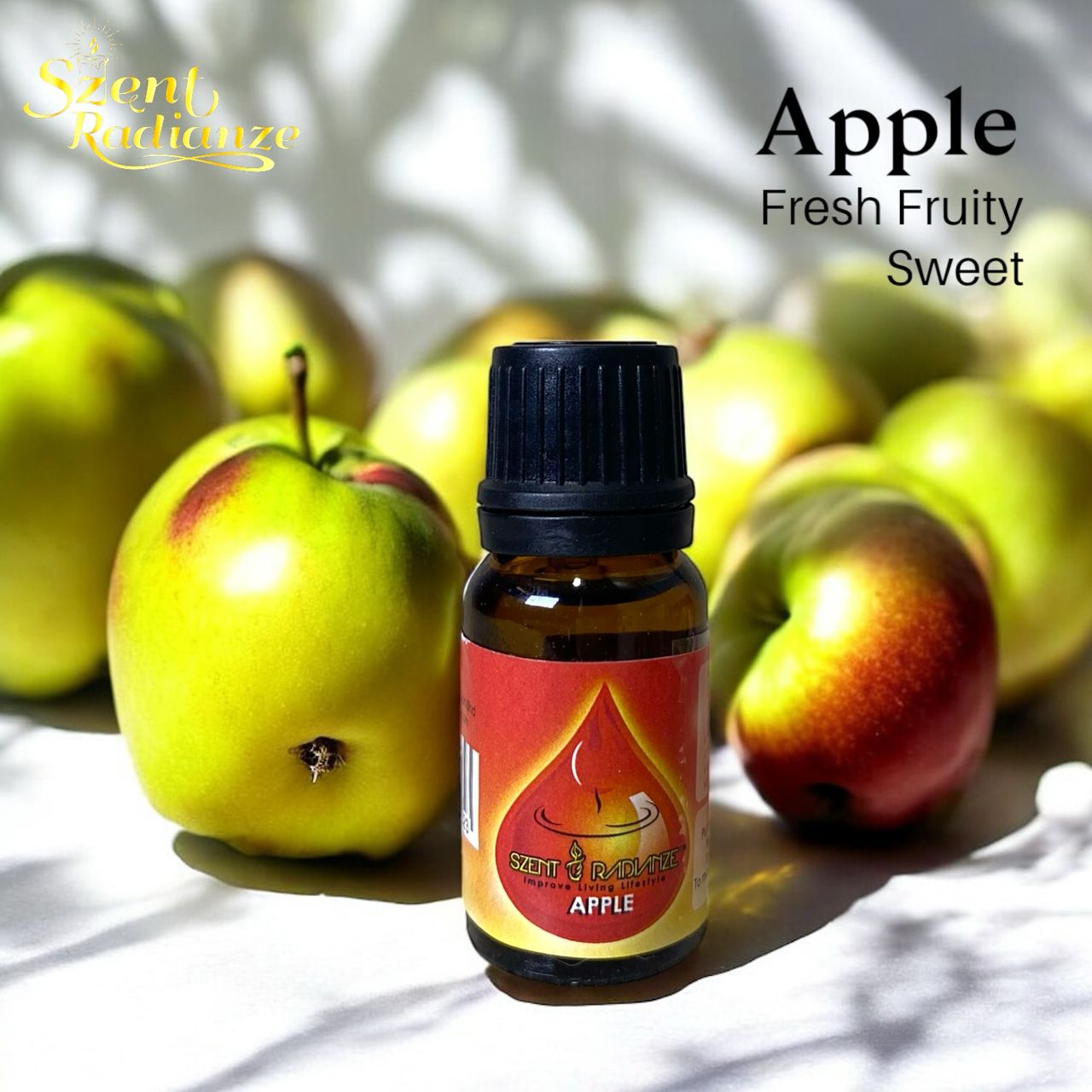 Fragrance Oil (10ml)【SZENT RADIANZE】-Lavender, Rose, Citronella, Lemongrass, Apple, Lemon