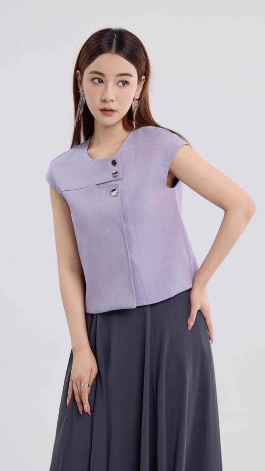 10141323 Celeste Sculpt Boatneck Top
