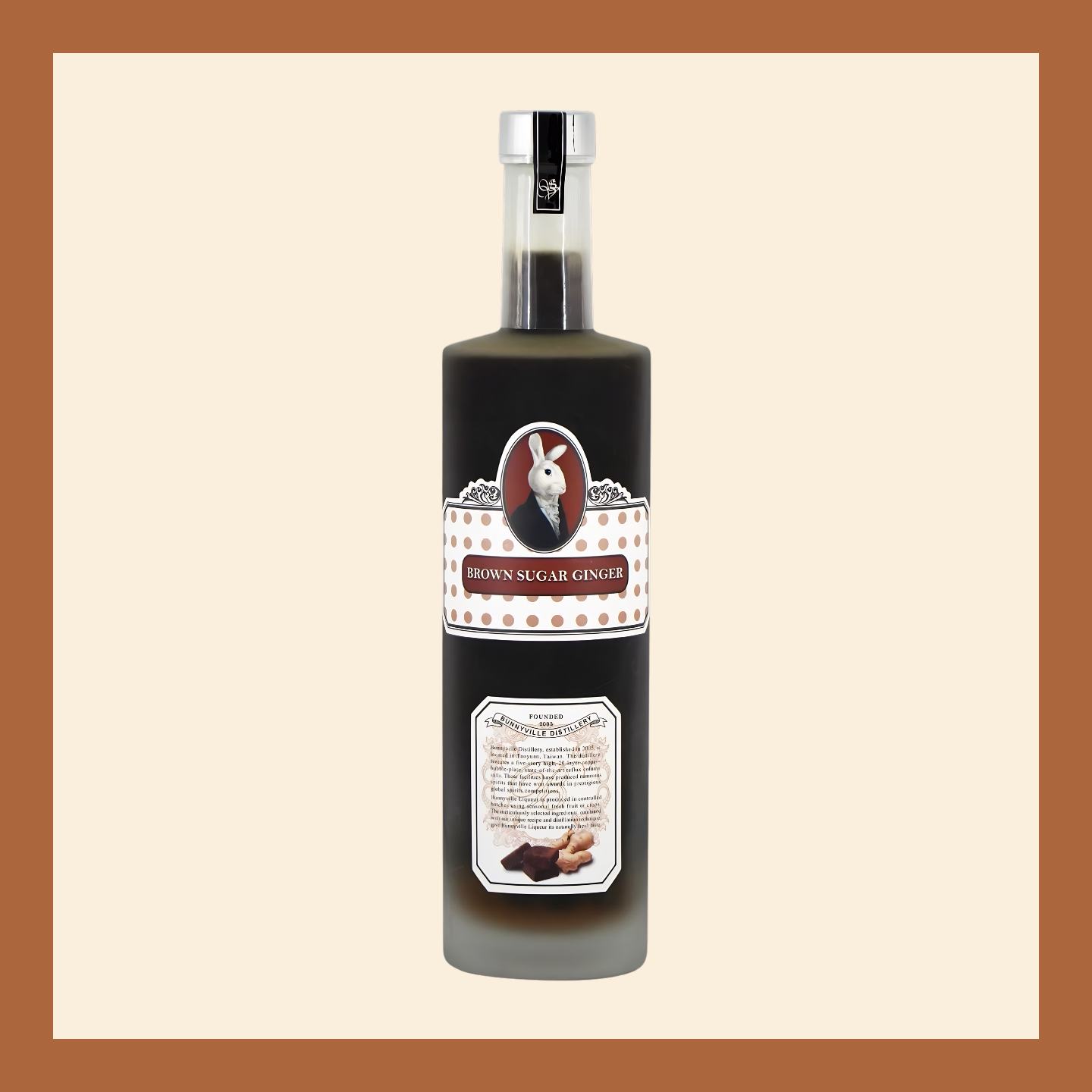 Bunnyville 兔兔酒 - 分子料理系列 黑糖薑汁酒  Brown Sugar Ginger Liquor