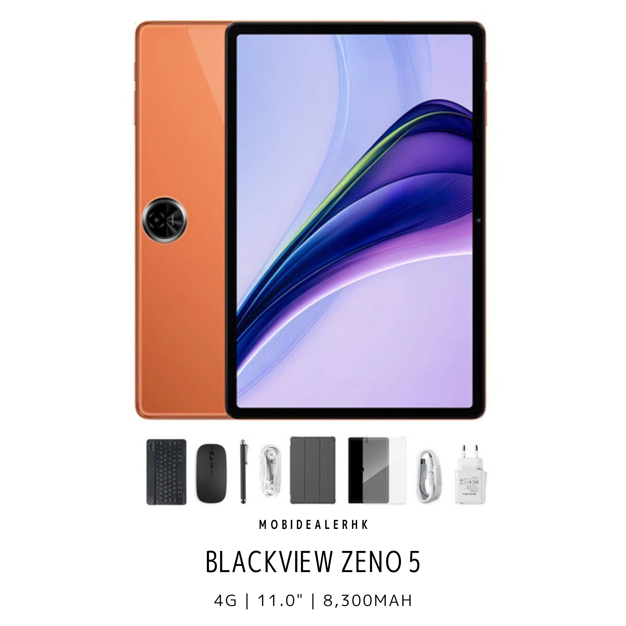 Blackview Zeno 5 | 4G | 平板電腦 | 11.0" 護眼屏 | 8300mAh 大電量