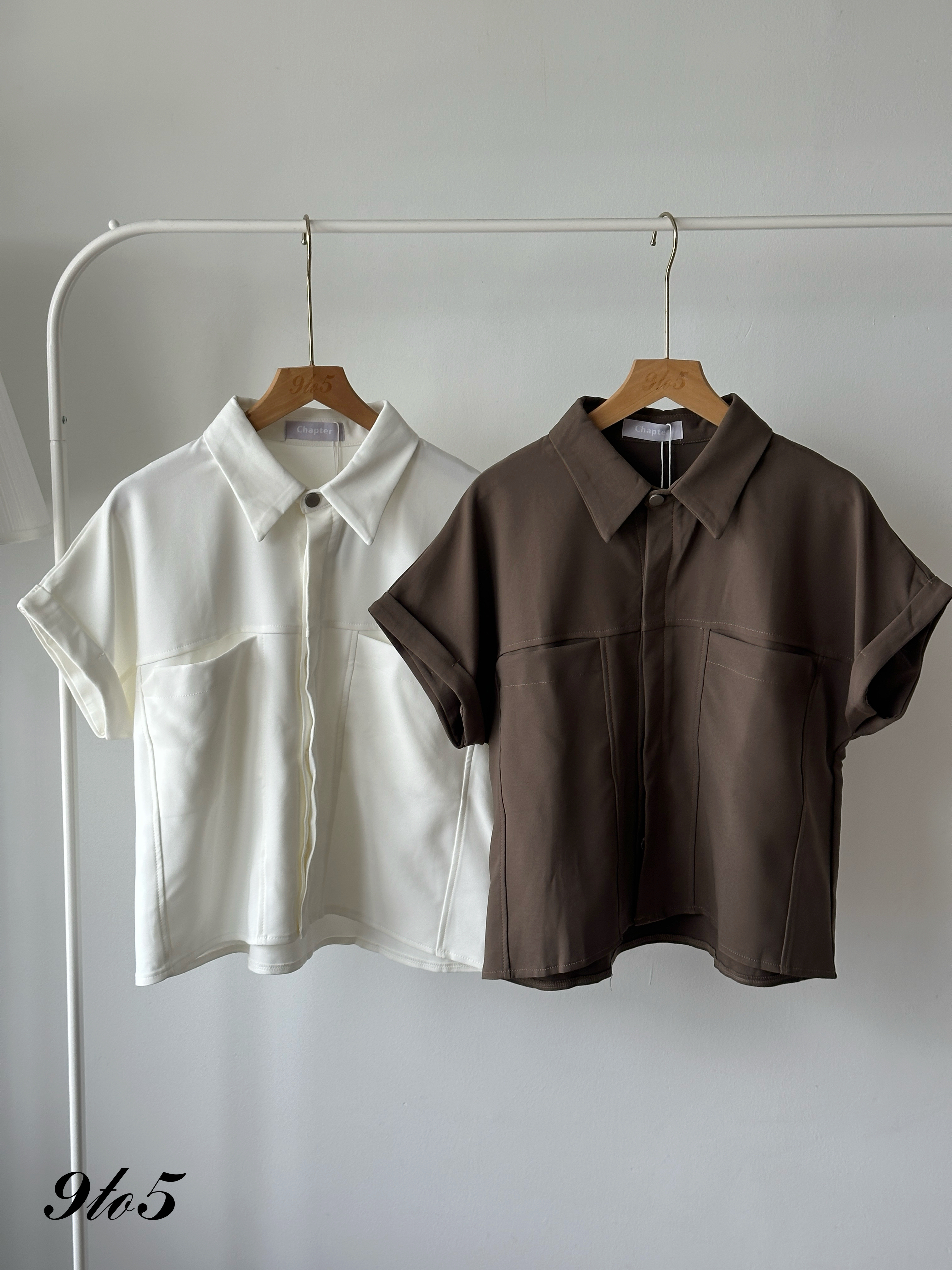 T4318 Cape Sleeve Shirt - 4 Colors 