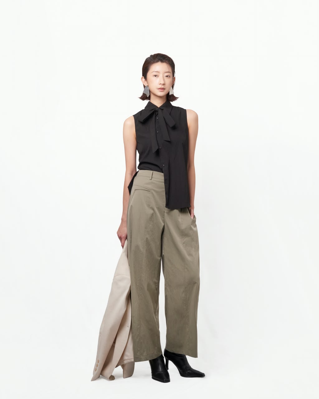 VIL-LP886057 BARREL TROUSER