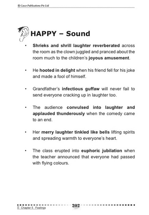 Phrases for Sensational Writing 5