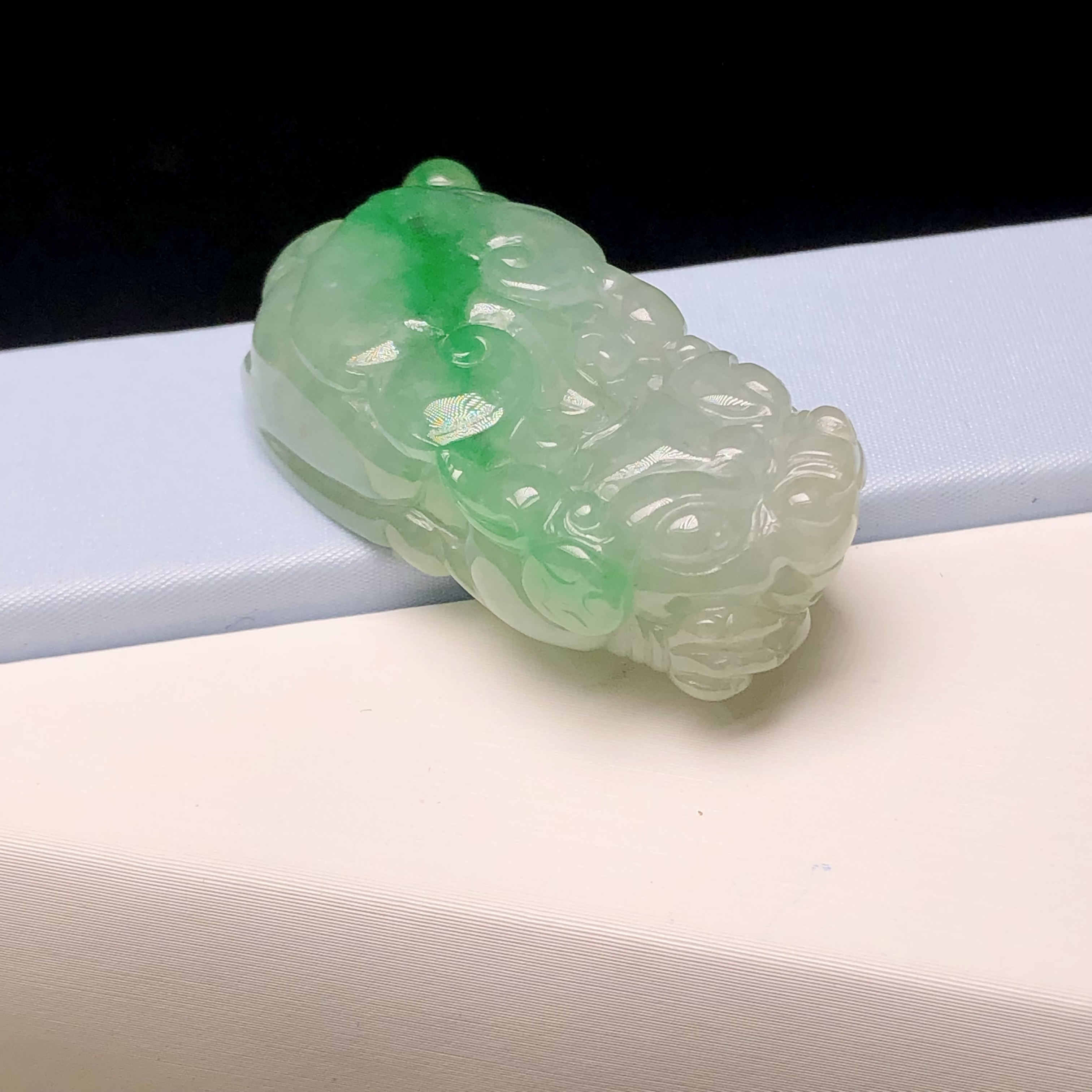 YK00156 糯冰飄翠貔貅