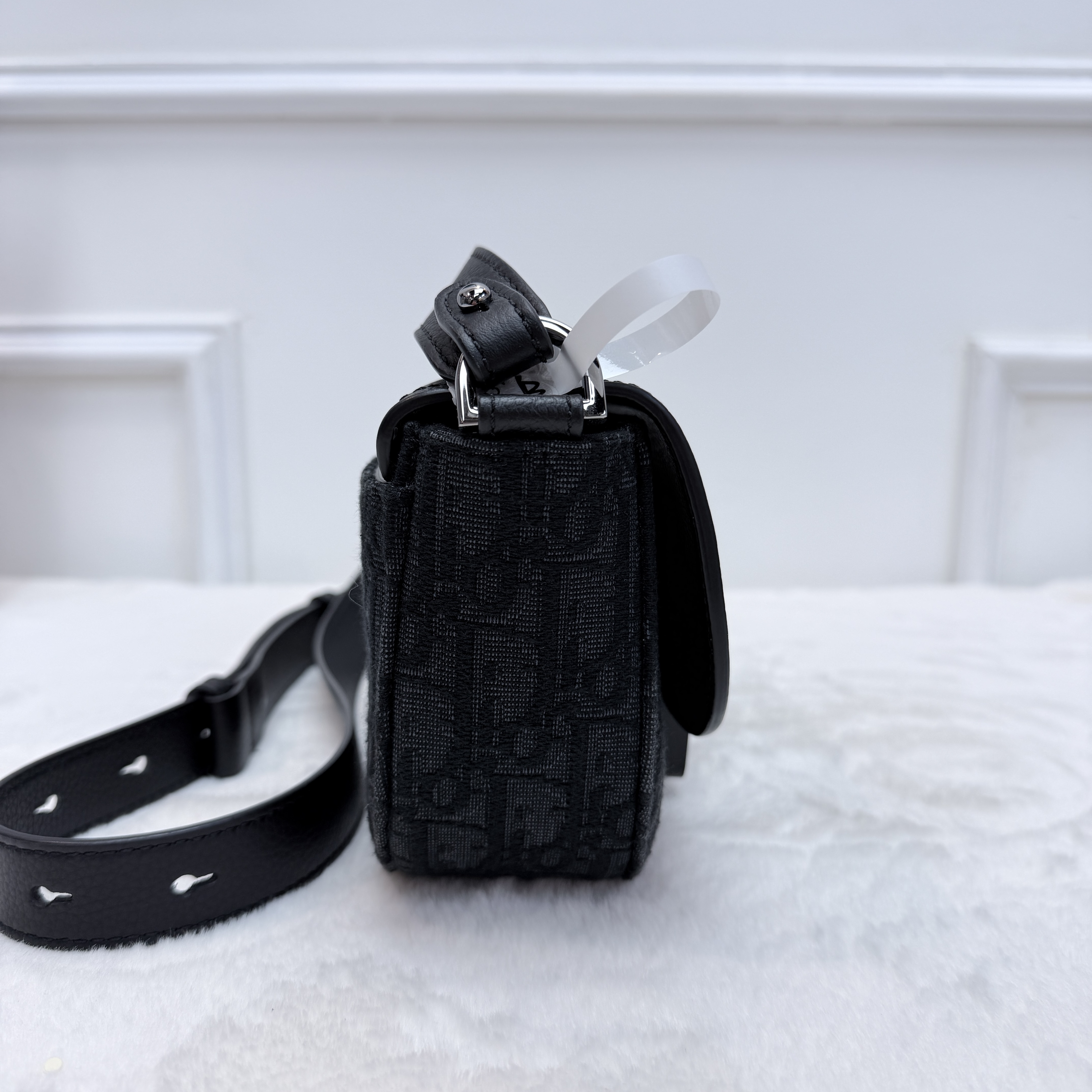 罕見Full Set🫢Dior男裝暗花Small Saddle Messenger Bag