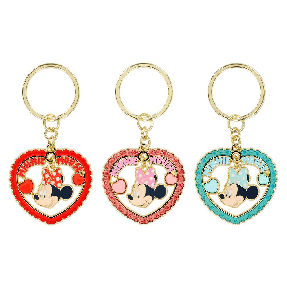 【預訂】TDR Minnie keychain 3p