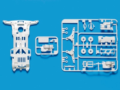 Super-II Reinforced Chassis (White)
