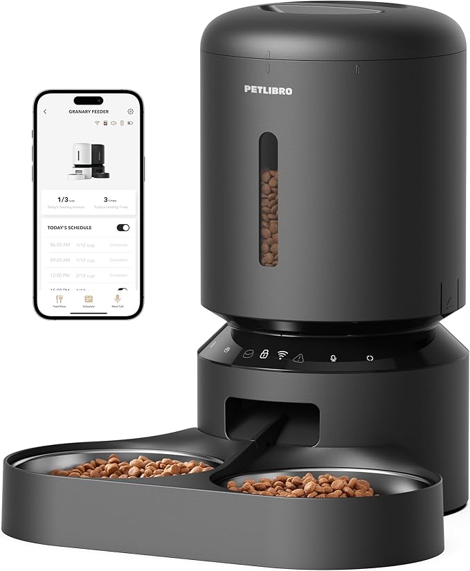 Petlibro 寵物自動餵食器 5L 雙碗 WIFI款 視頻款 (預購產品)
