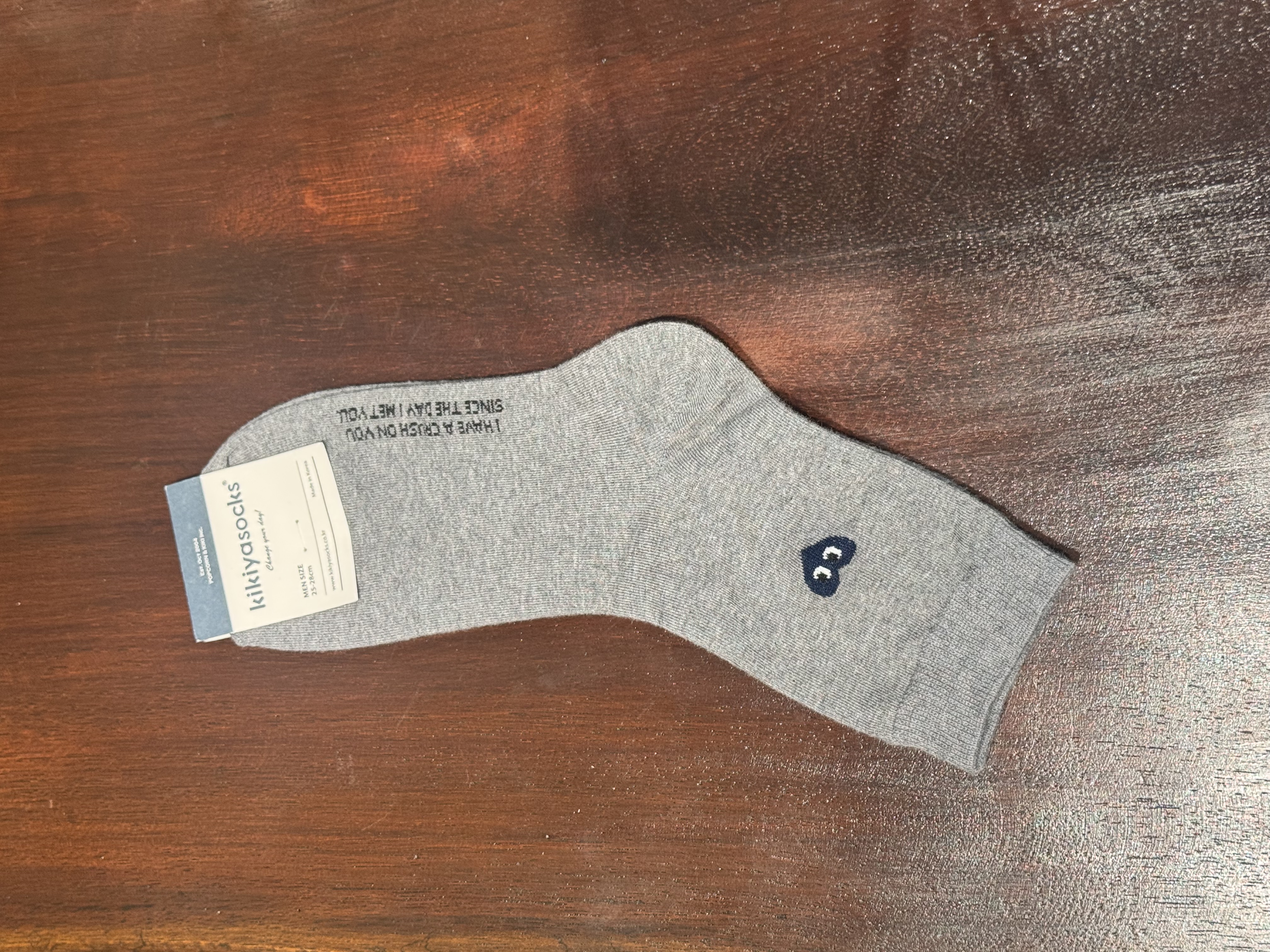 Kikiya Heart Eyes Men's Socks