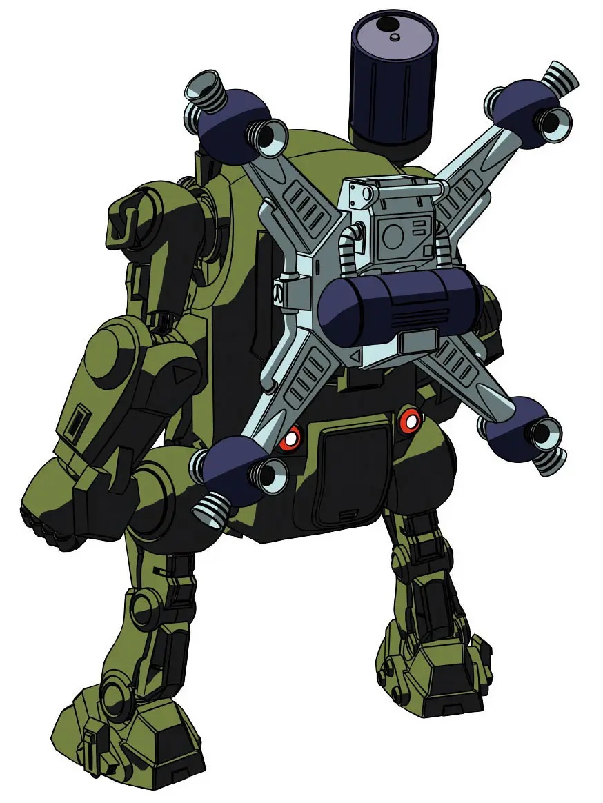 1/35 MechatroWeGo VOTOMS Collaboration Series Vol.5 Round Mover & Fyana (Set of 2)