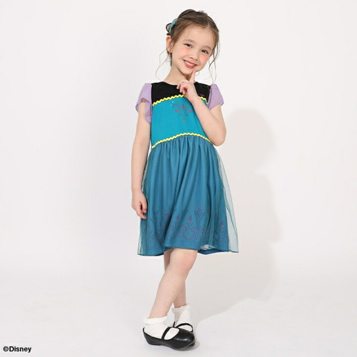 🇯🇵預訂 日本直送🇯🇵Babydoll x Disney公主系列八色公主造型短袖連身裙