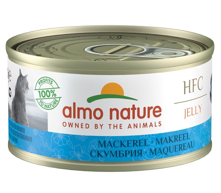 Almo Nature HFC Jelly 鯖魚 貓罐頭 70gx24