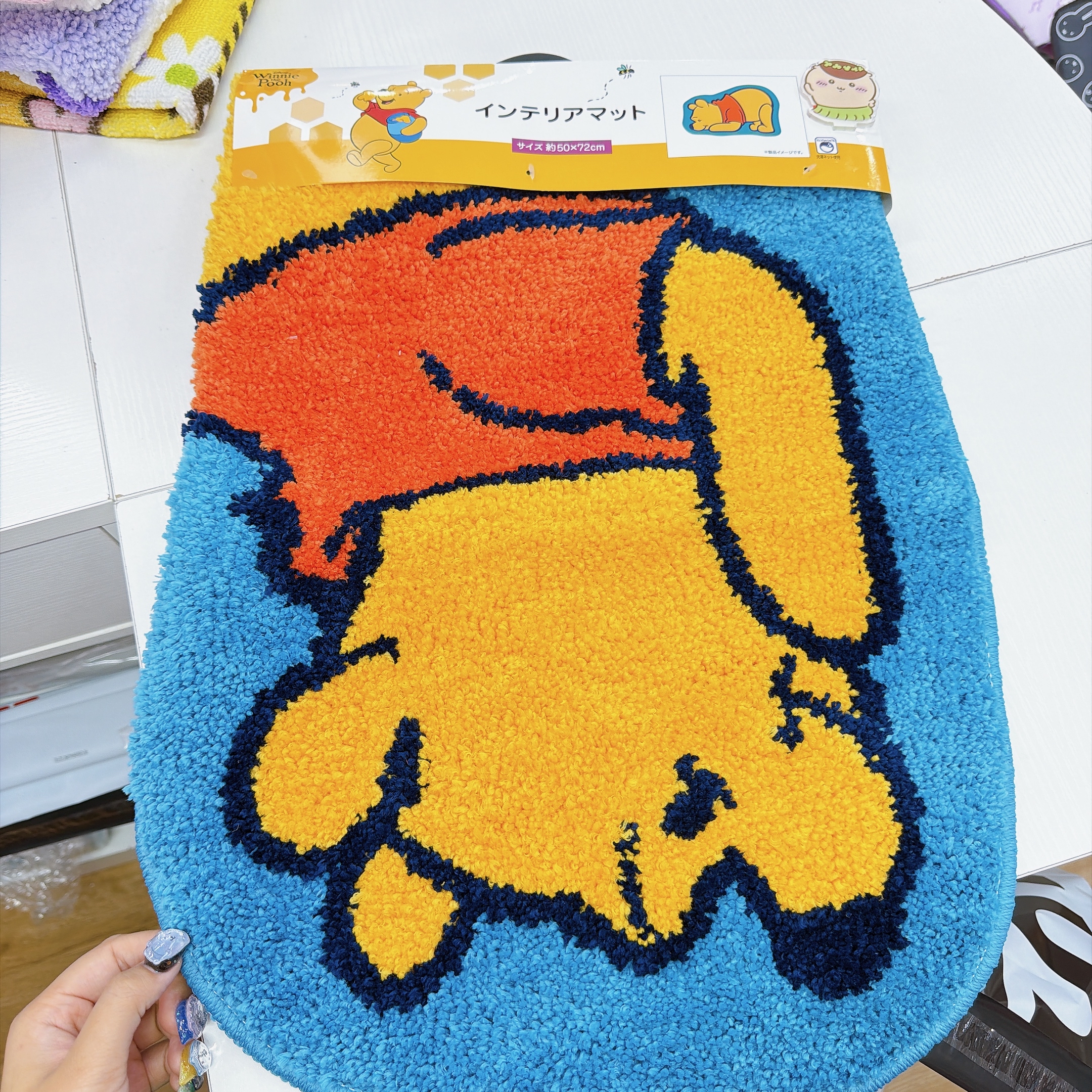 日本直送小熊維尼50×72 cm地氈