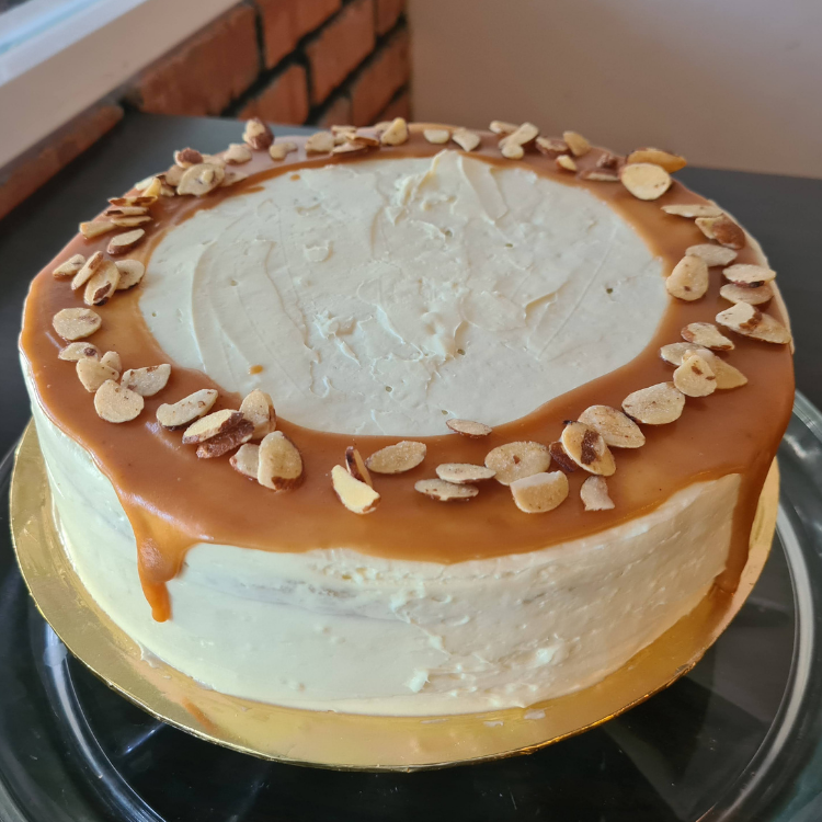 Salted Caramel Buttermilk Cake - Pre Order 3 Days Advance