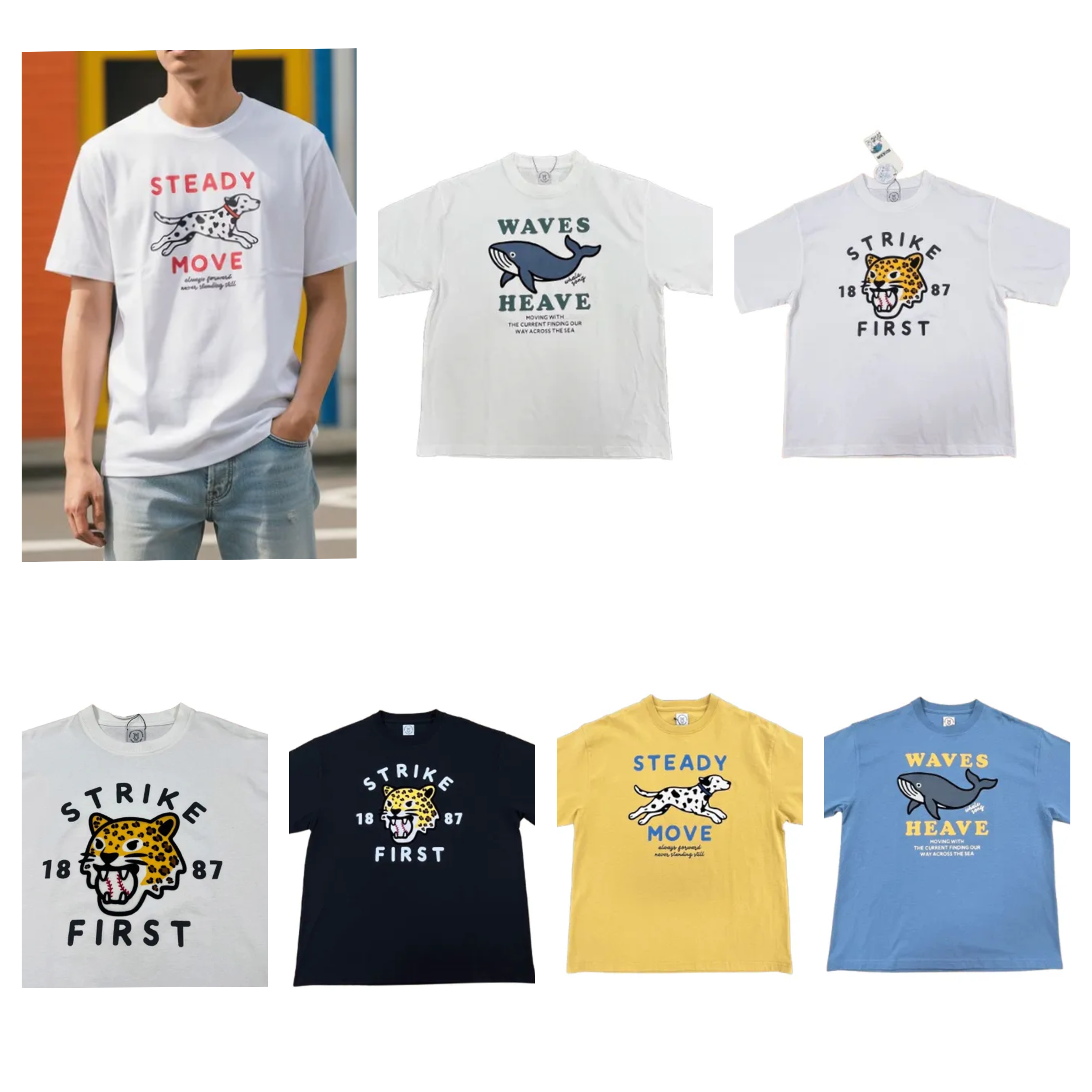 日本直送~預訂新款動物短Tee 6款選擇