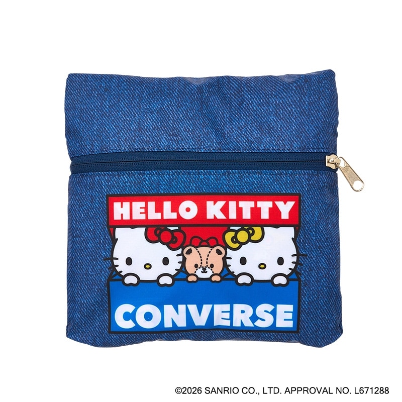 日本預訂📍日本限定Hello Kitty x Converse系列 - 摺疊行李袋 不包郵 11/6日本開售