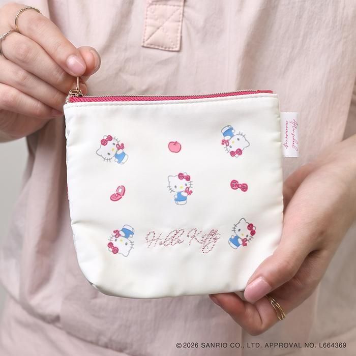 現貨｜Sanrio Hello Kitty Flowering After school memories系列 日版 化妝袋 紙巾袋 (LSR-P010-F)
