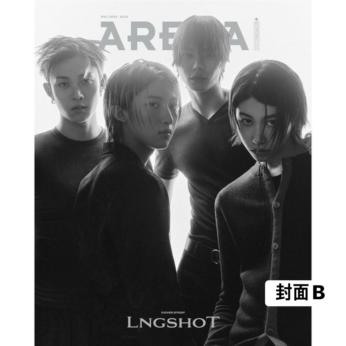 [ARENA HOMME] 2026年5月號 (LNGSHOT封面 共6款)