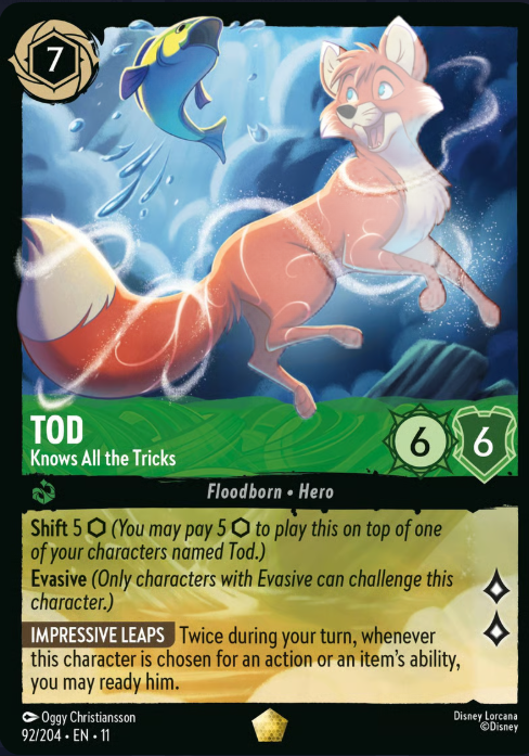 92/204 Tod - Knows All the Tricks L