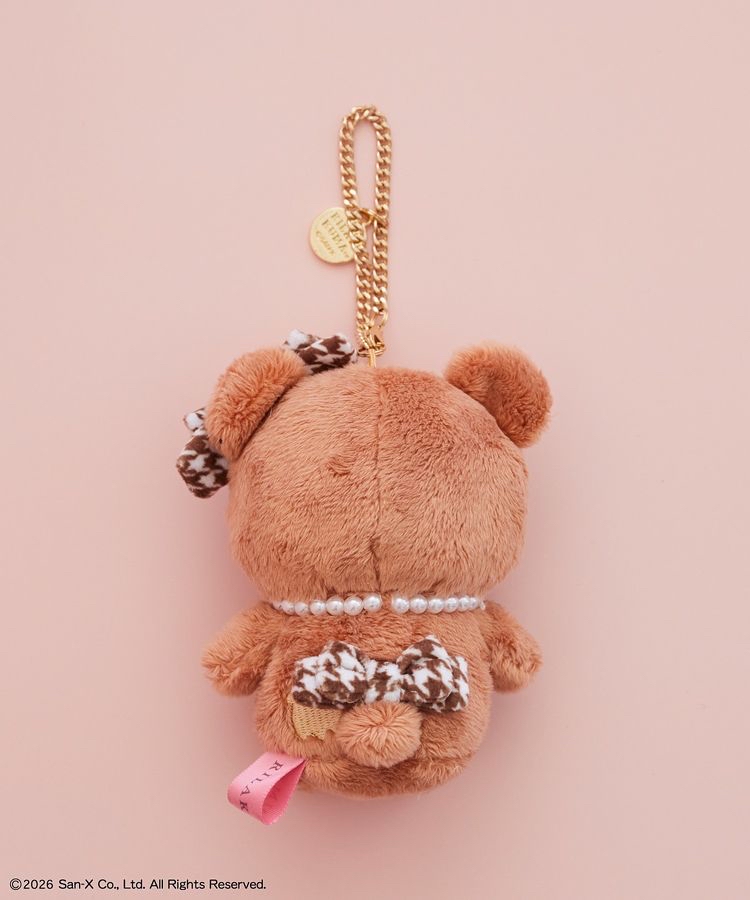 🎀【預訂】Maison de FLEUR × RILAKKUMA 茶小熊公仔掛飾