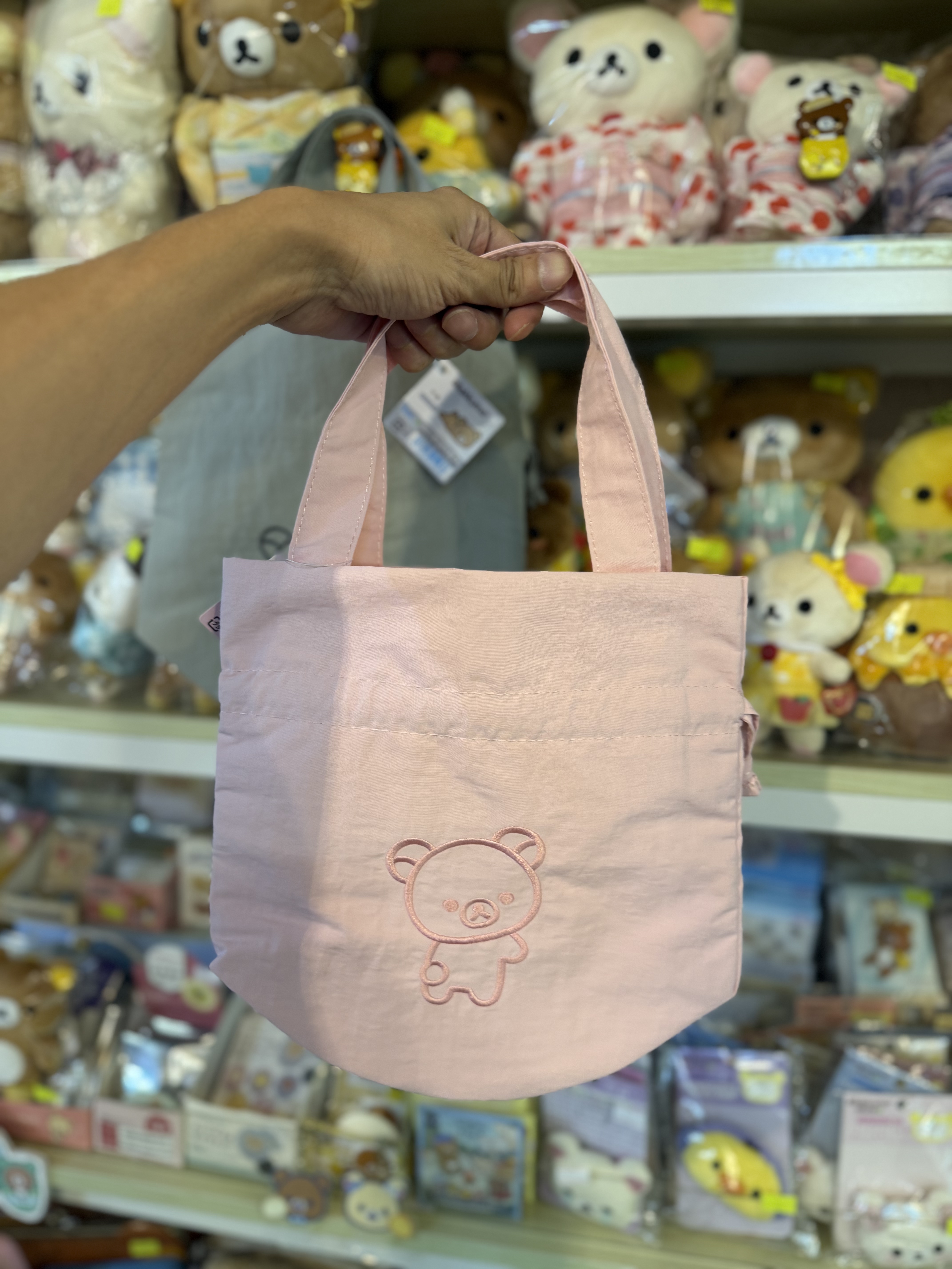 《現貨》全新rilakkuma 元組系列手提索袋袋