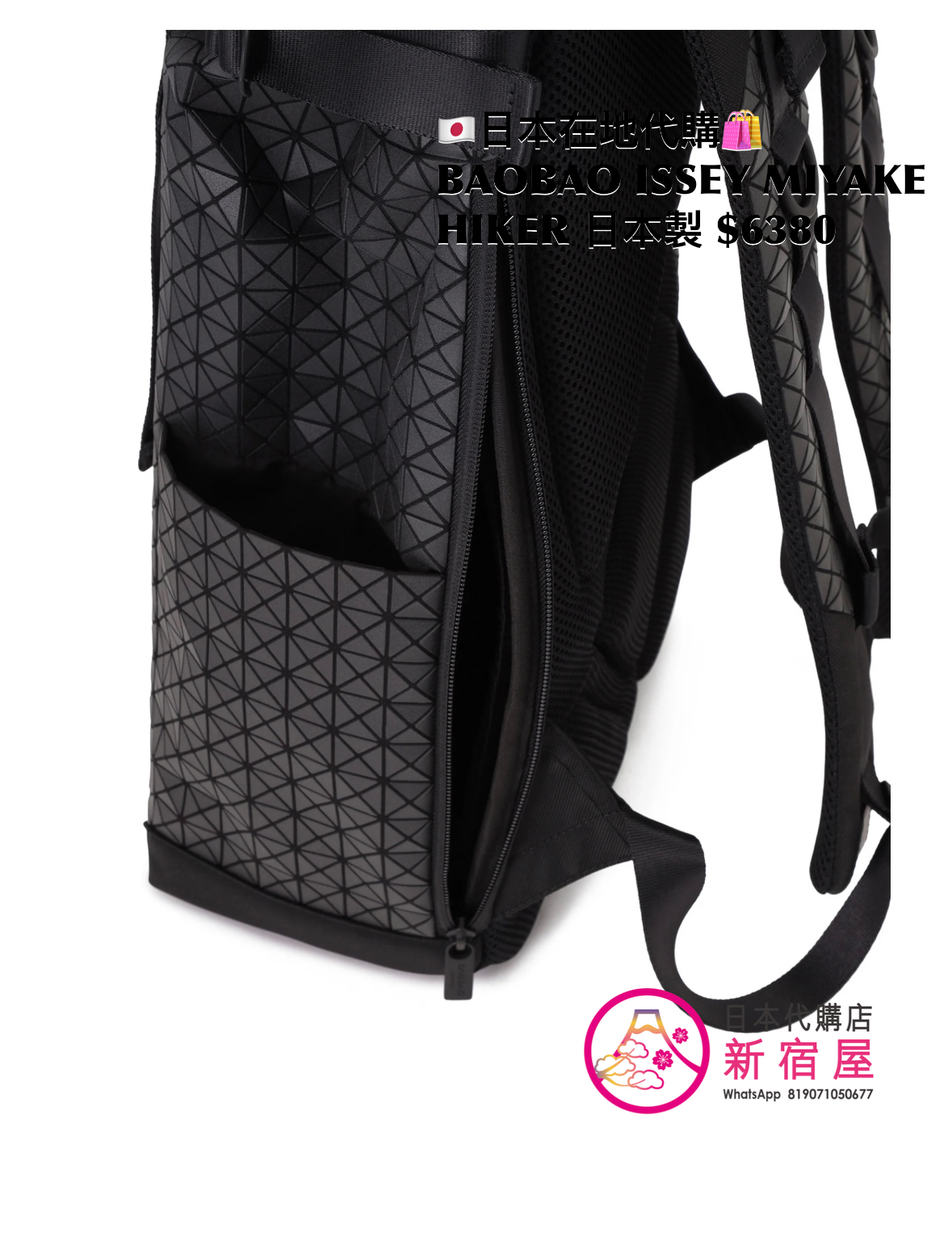 BAOBAO ISSEY MIYAKE HIKER