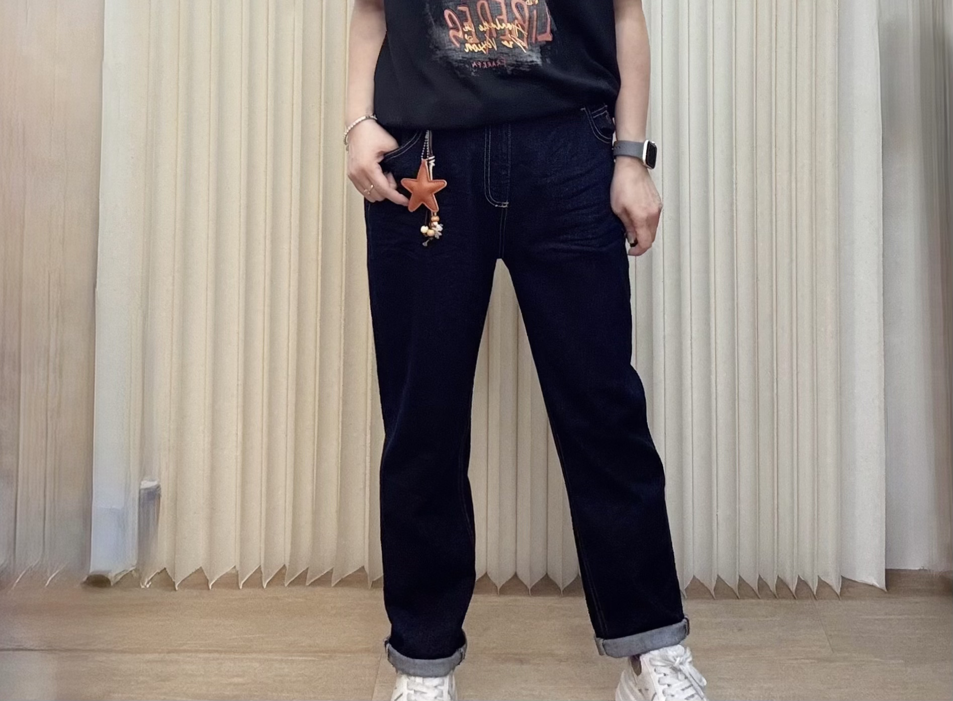 全橡根腰牛仔褲 M609 416844329