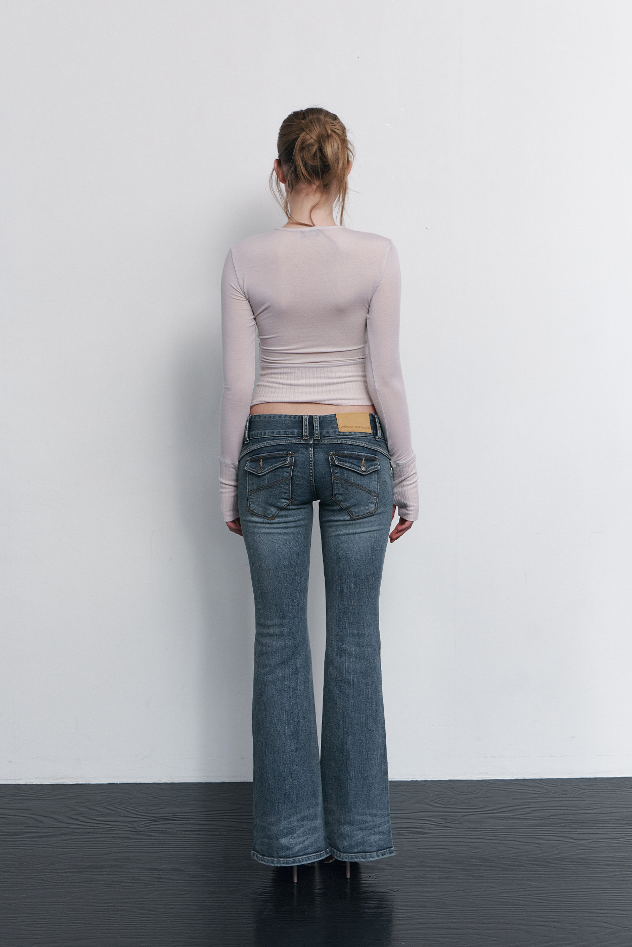 pleaseNOFOLLOW - Ollie Hooked Cardigan (Pale Pink)