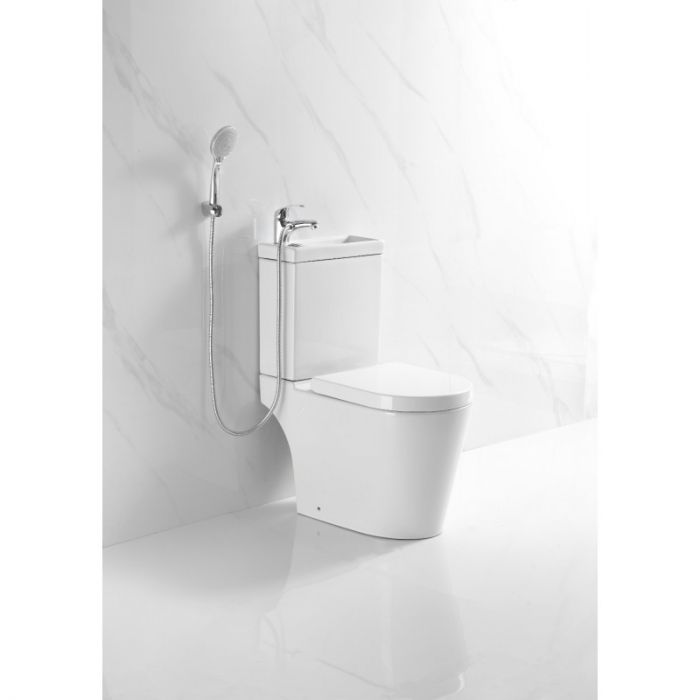 Richford RW103 自由咀座廁連洗手盆 (不包花灑連面盆龍頭) 