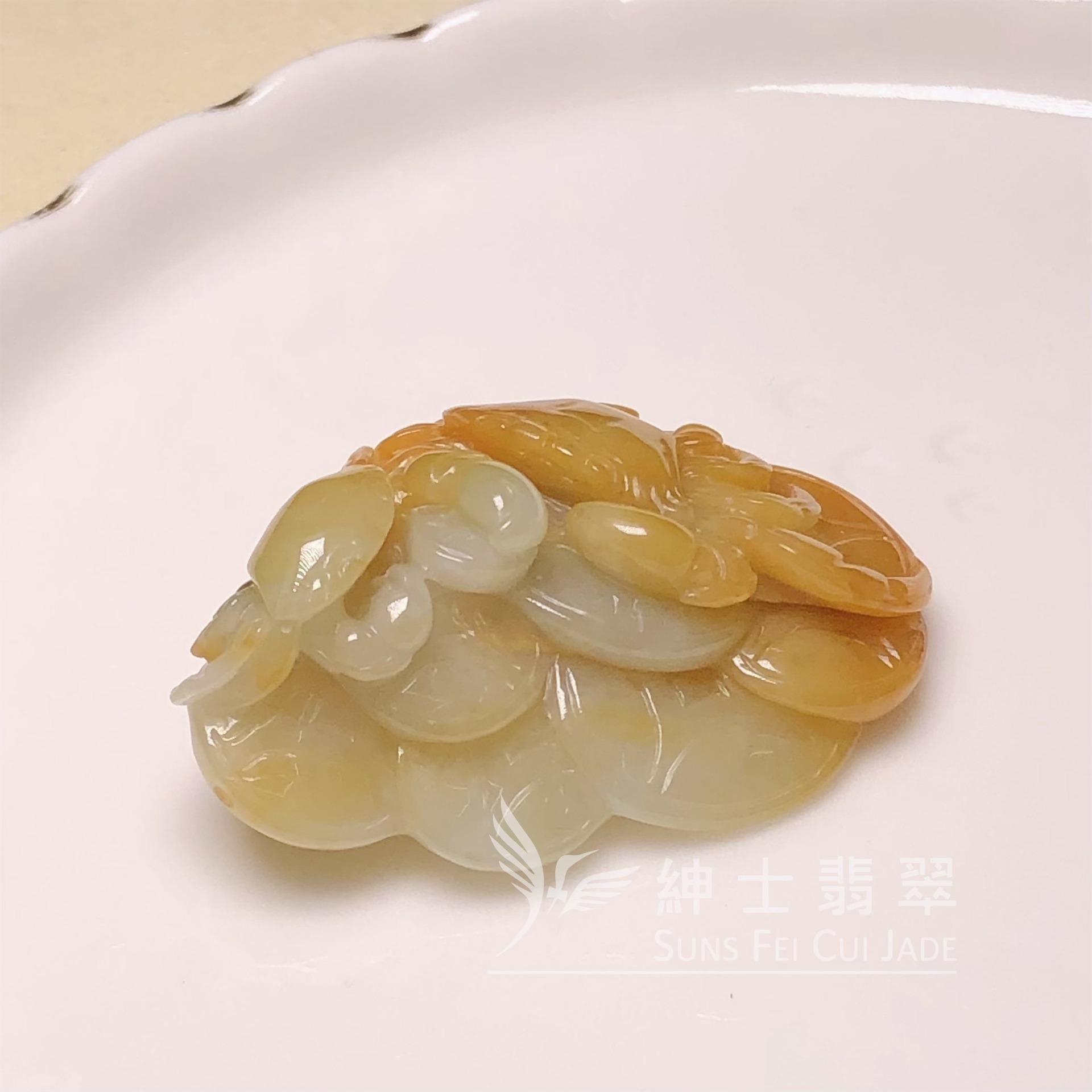 B08980 翡色橫財就手吊墜