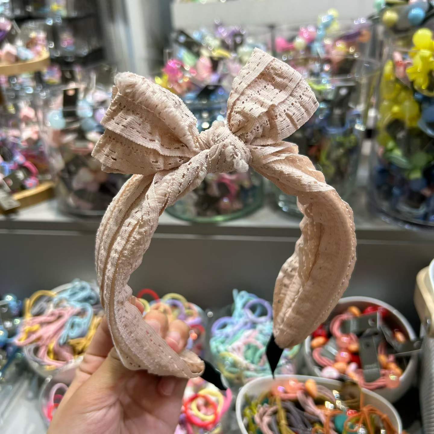 🎀 簡約蝴蝶結兒童頭箍 🎀