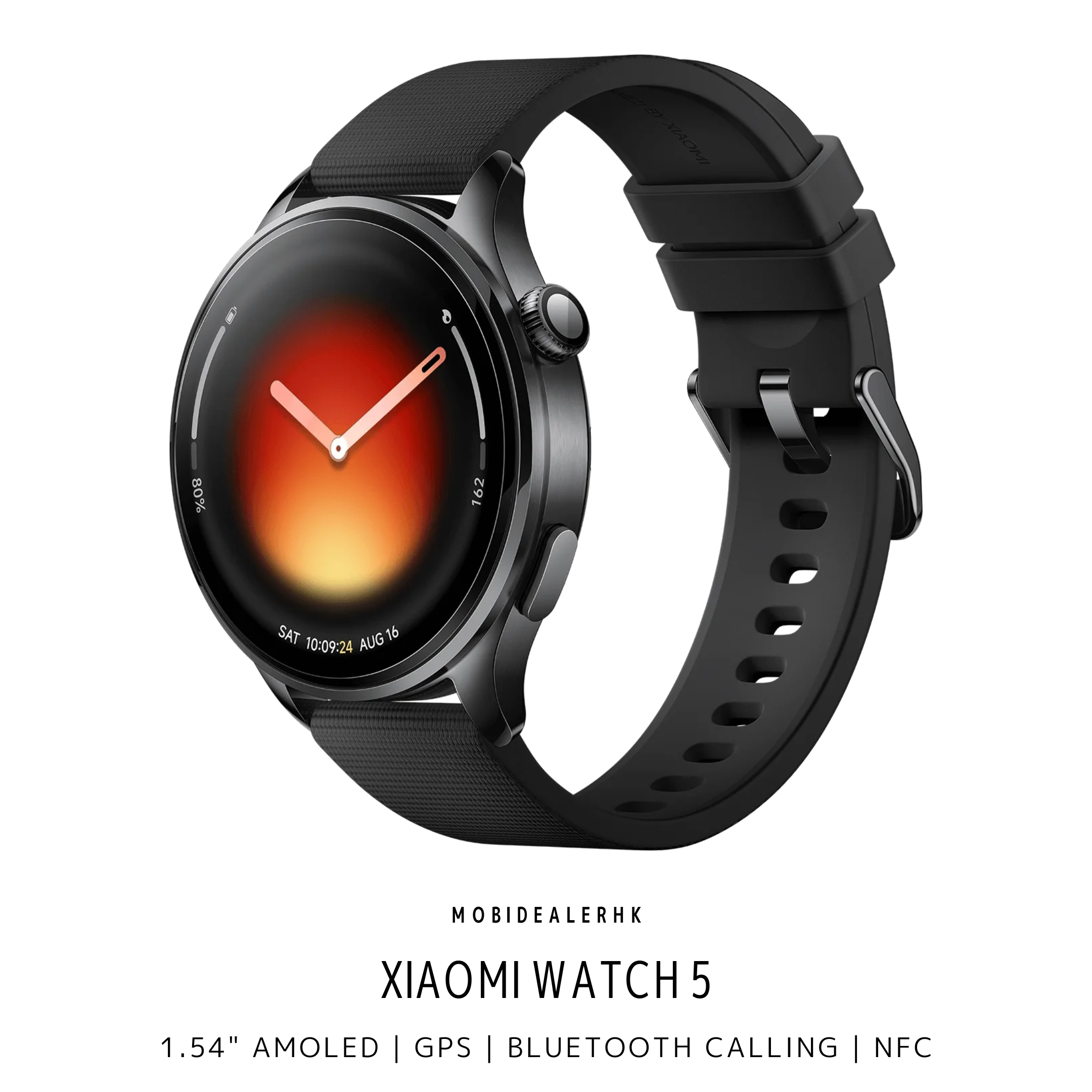 Xiaomi Watch 5 | 小米 Watch 5 | 智能手錶 | 2+32GB | 1.54" | AMOLED | 930mAh | GNSS | 5ATM