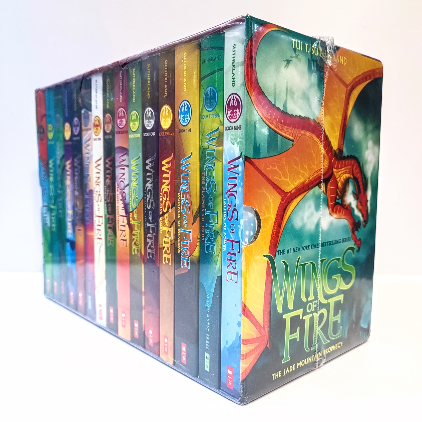 Wings of Fire Boxset (15 books)  火翼飛龍系列1-15本章節橋梁書奇幻魔法冒險  | age 7-14 | S94