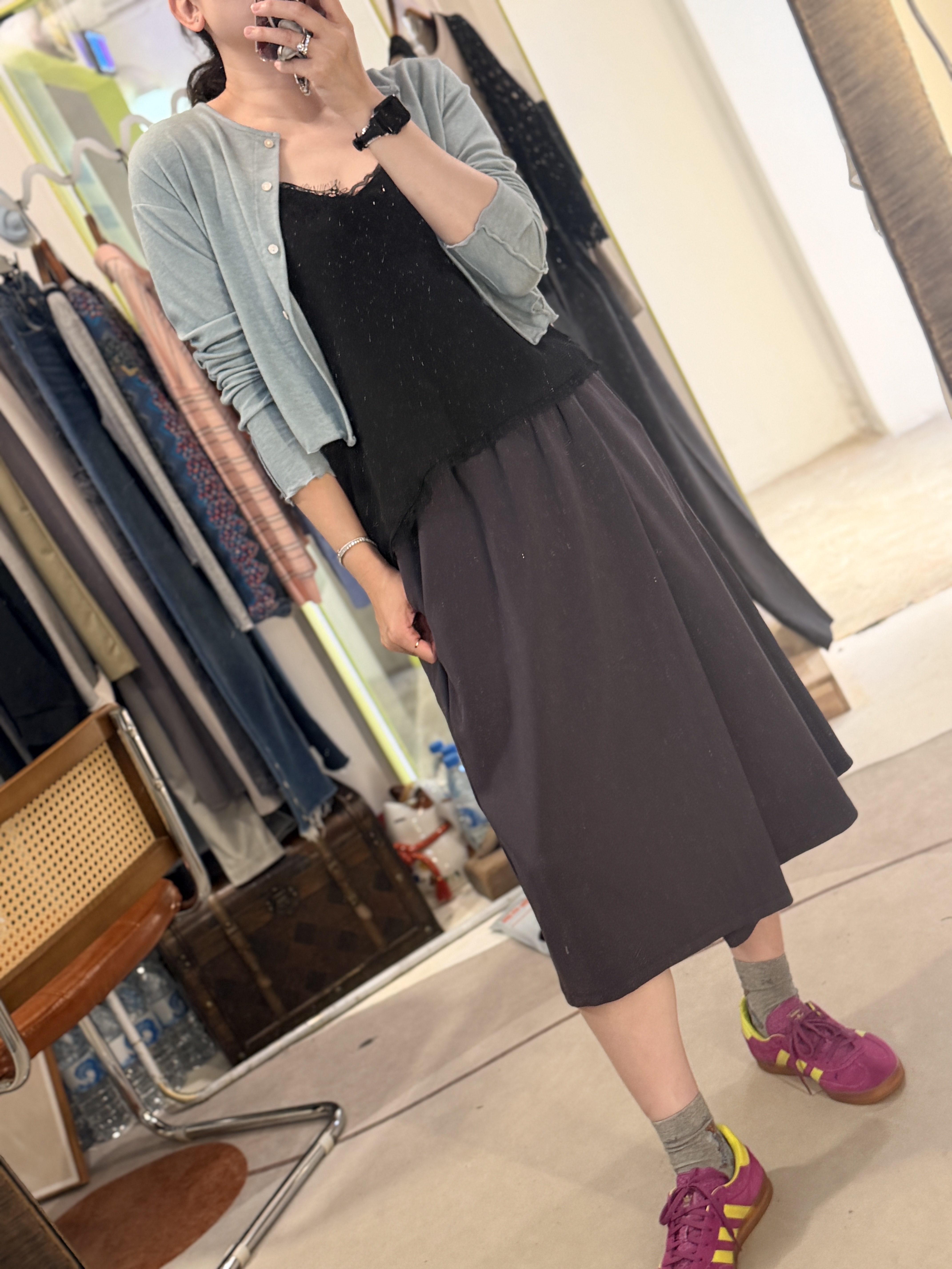 Soft cotton cardigan