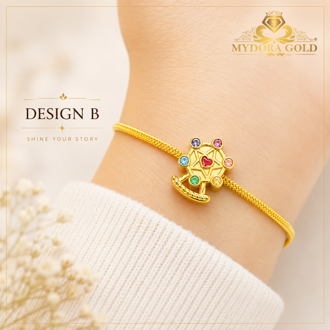 MYDORA Bead Rainbow Wheel Enamel (5G) l EMAS 916/22K [SPECIAL DEAL of The Week]