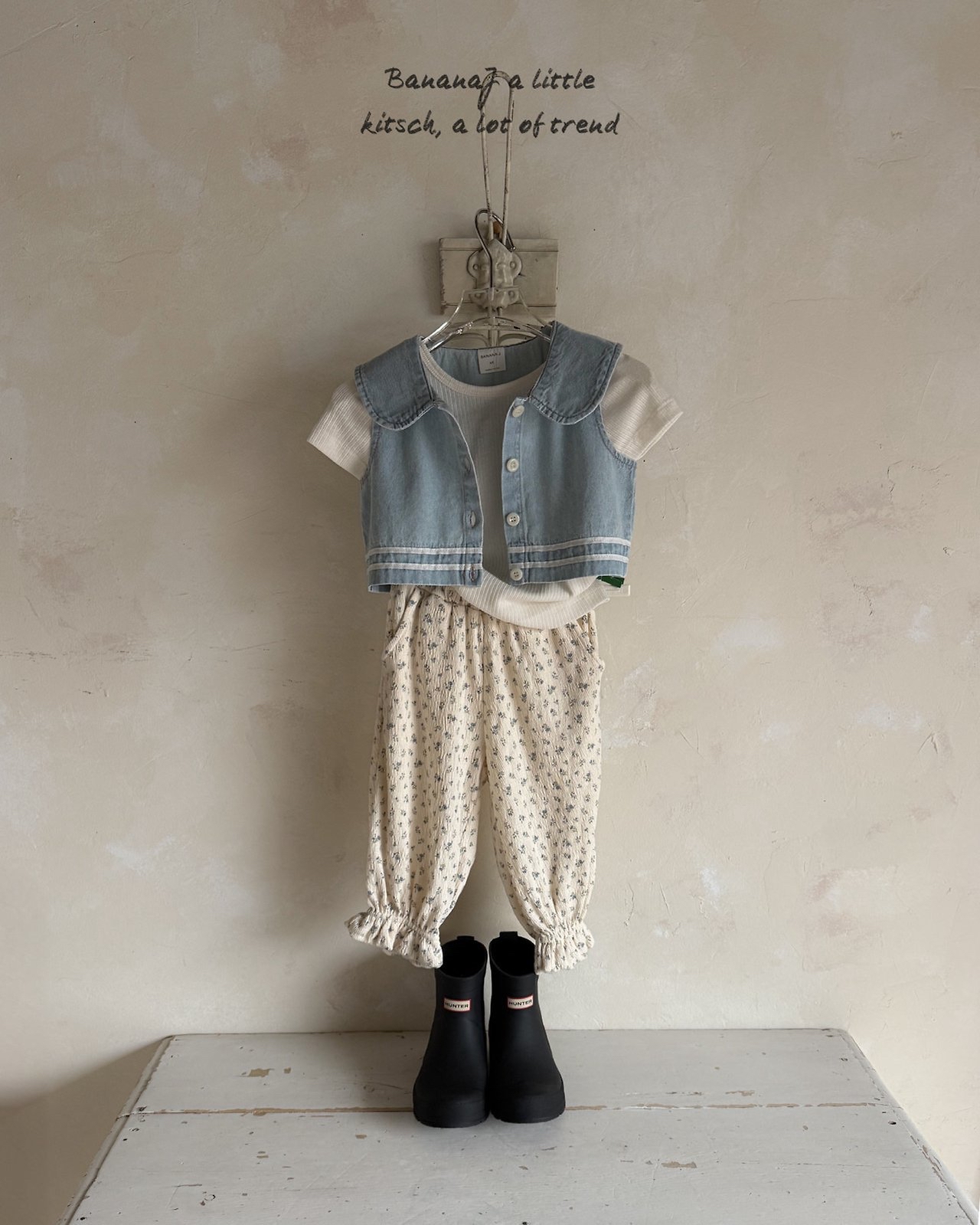 Bananaj | Sailor Top(Blue L110-120)
