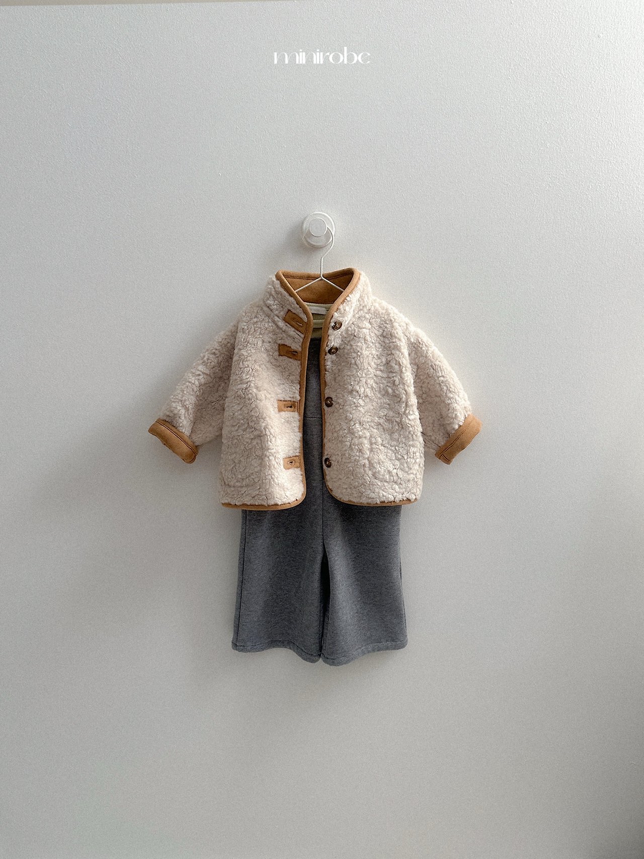 Mnirobe | Reversible suede jacket
