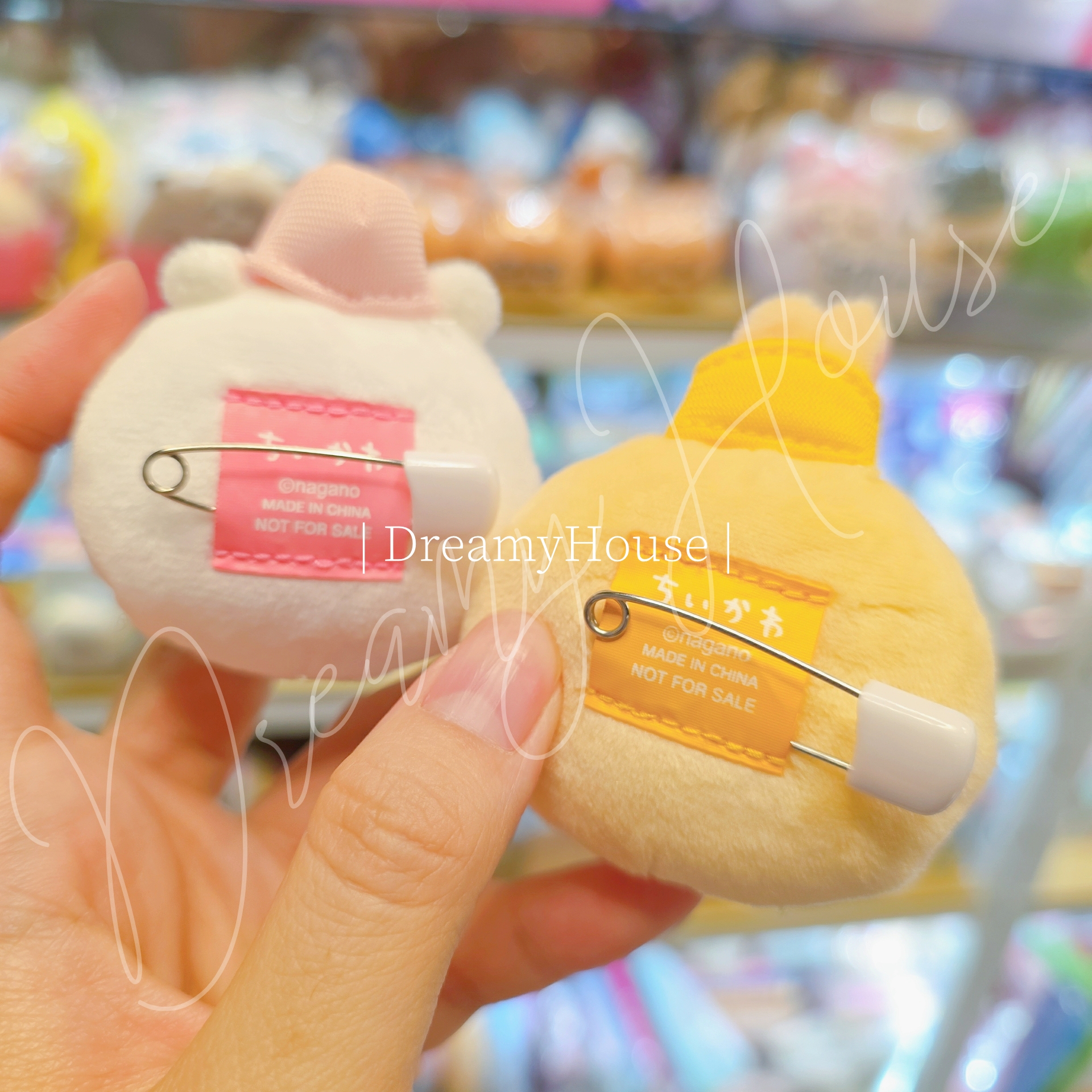 日本 Chiikawa Market 5週年紀念 特典 公仔扣針