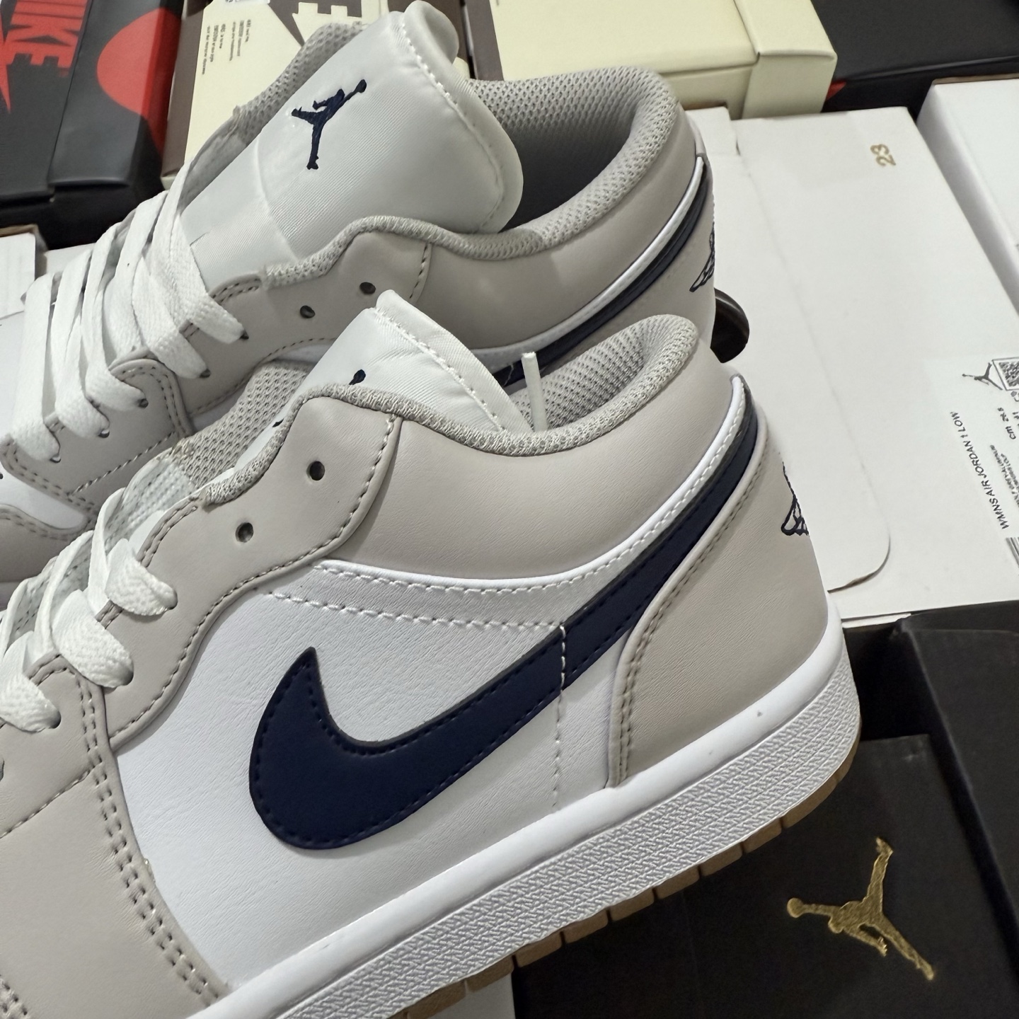 Nike Air Jordan 1 Low 'Cement Fire Red' 553558-060