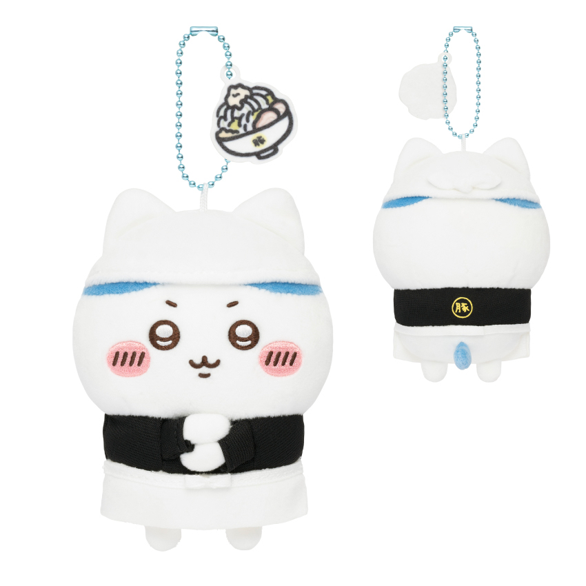 【Mar19日版官方】Chiikawa 千川拉麵豬店員掛飾 - 小八