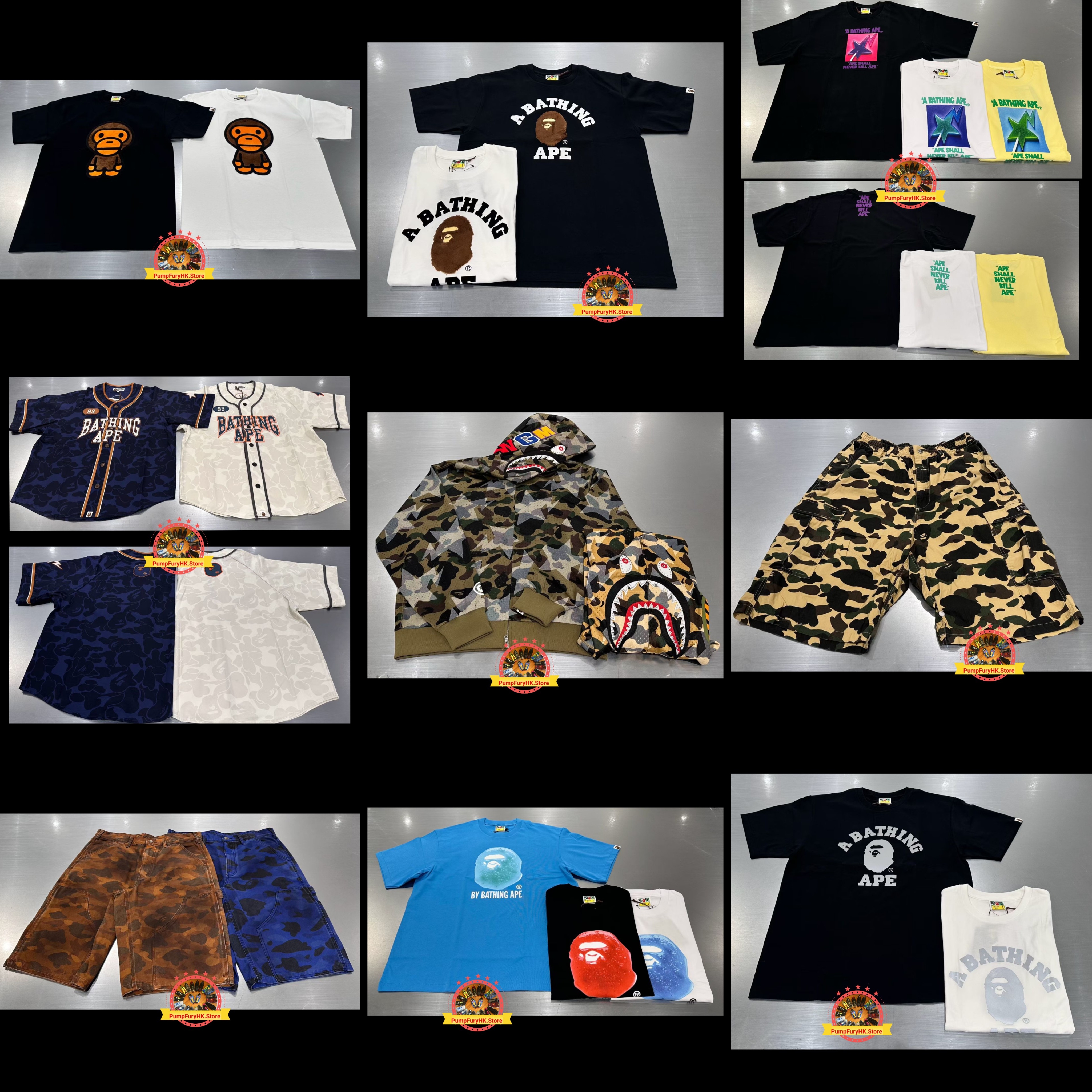 4.11 BAPE SS26 Collection **MESSAGE FIRST/先查詢貨存**  