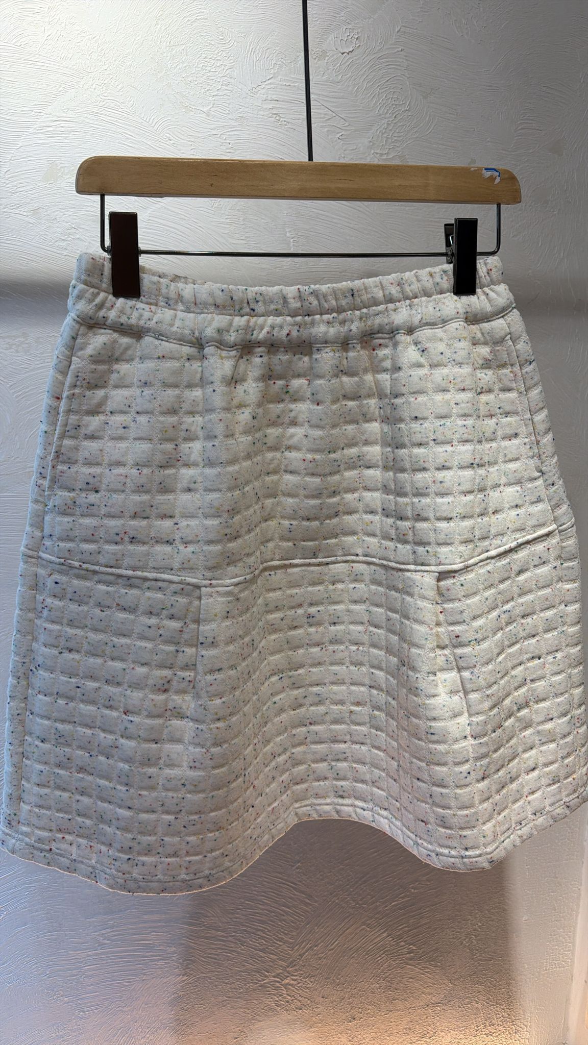 時尚菱格紋短裙