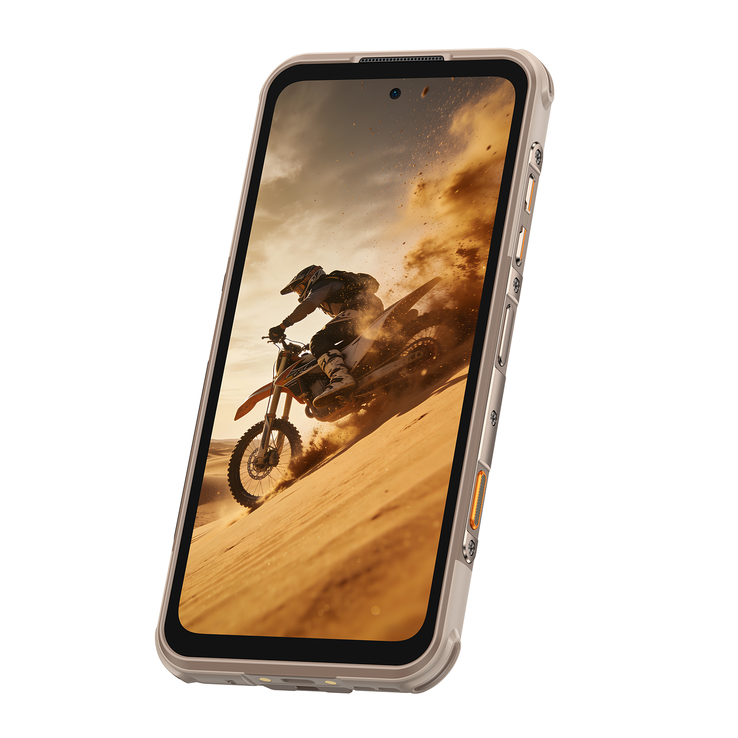 RugOne Xever 8 | 6.5吋 120Hz 4800mAh 可換電池 夜視 手電筒 117dB喇叭 支援eSIM 三卡槽 Widevine L1 AI工具 三防手機 Rugged Phone