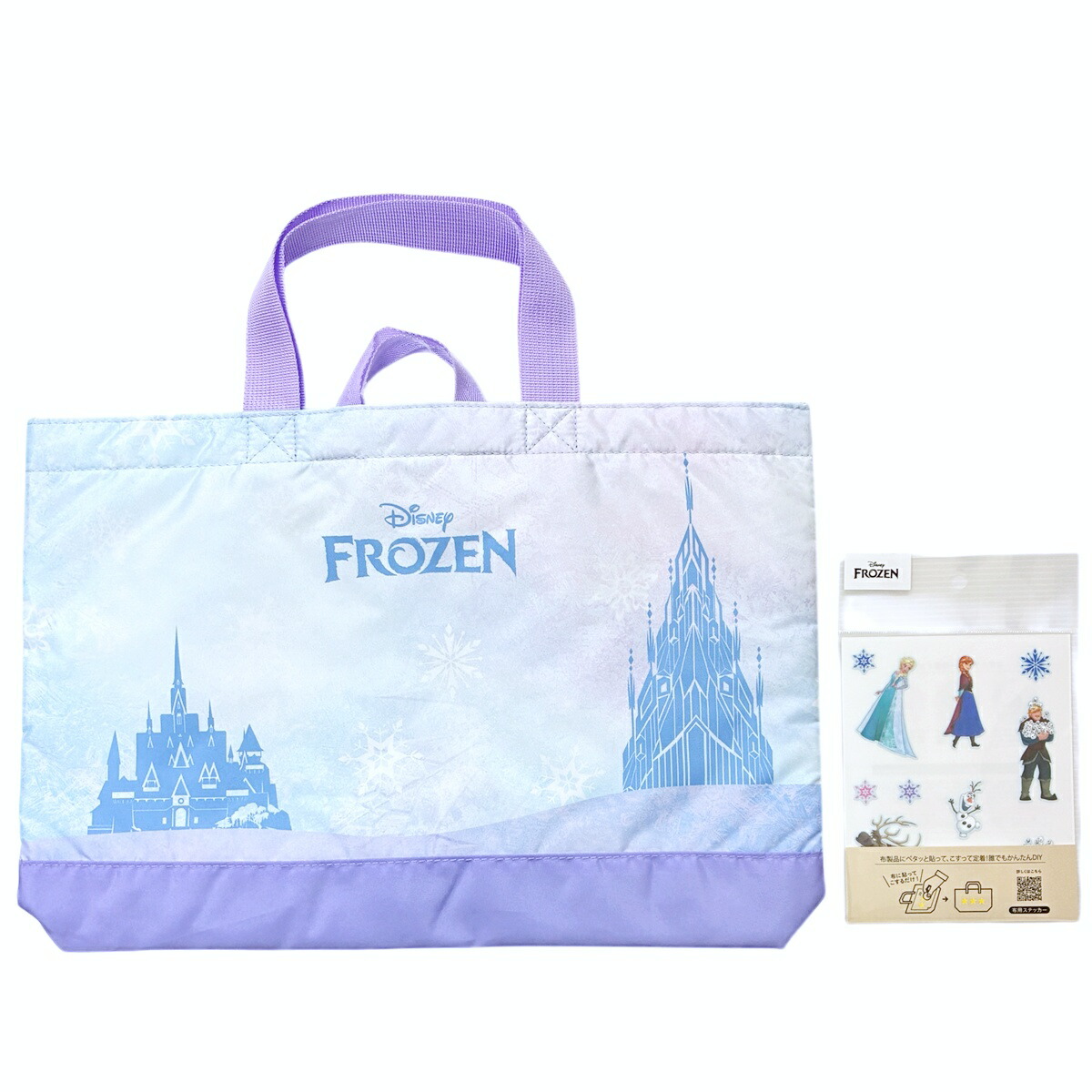 🆕【⭐訂購⭐】  日本直送🌀#ToyStory / #DisneyPrincess / #Minecraft 課外活動功課袋(連布製品裝飾貼紙)🌀[ELCD-0221][260424]