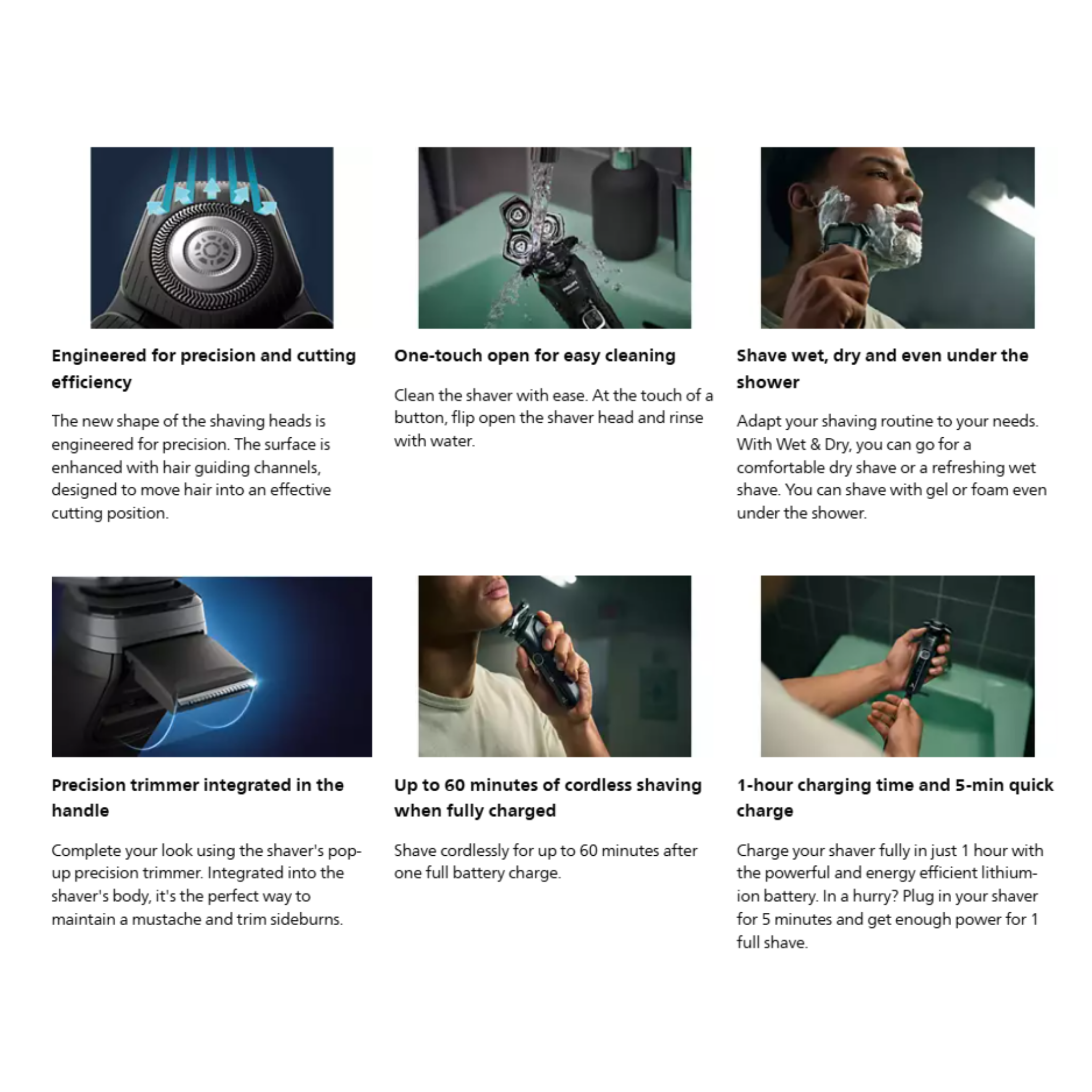 Philips Series 5000 Wet & Dry Electric Shaver (S5898/17)