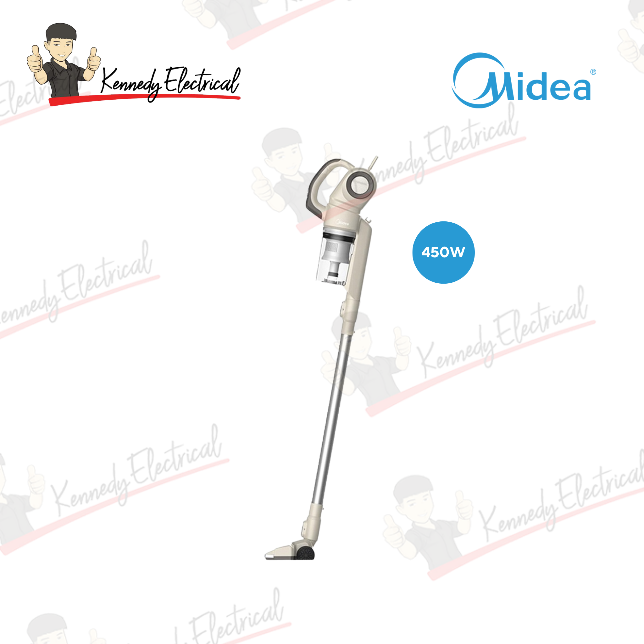 Midea 450W 2-in-1 Corded Stick Vacuum Beige (MVC-16P-BA)