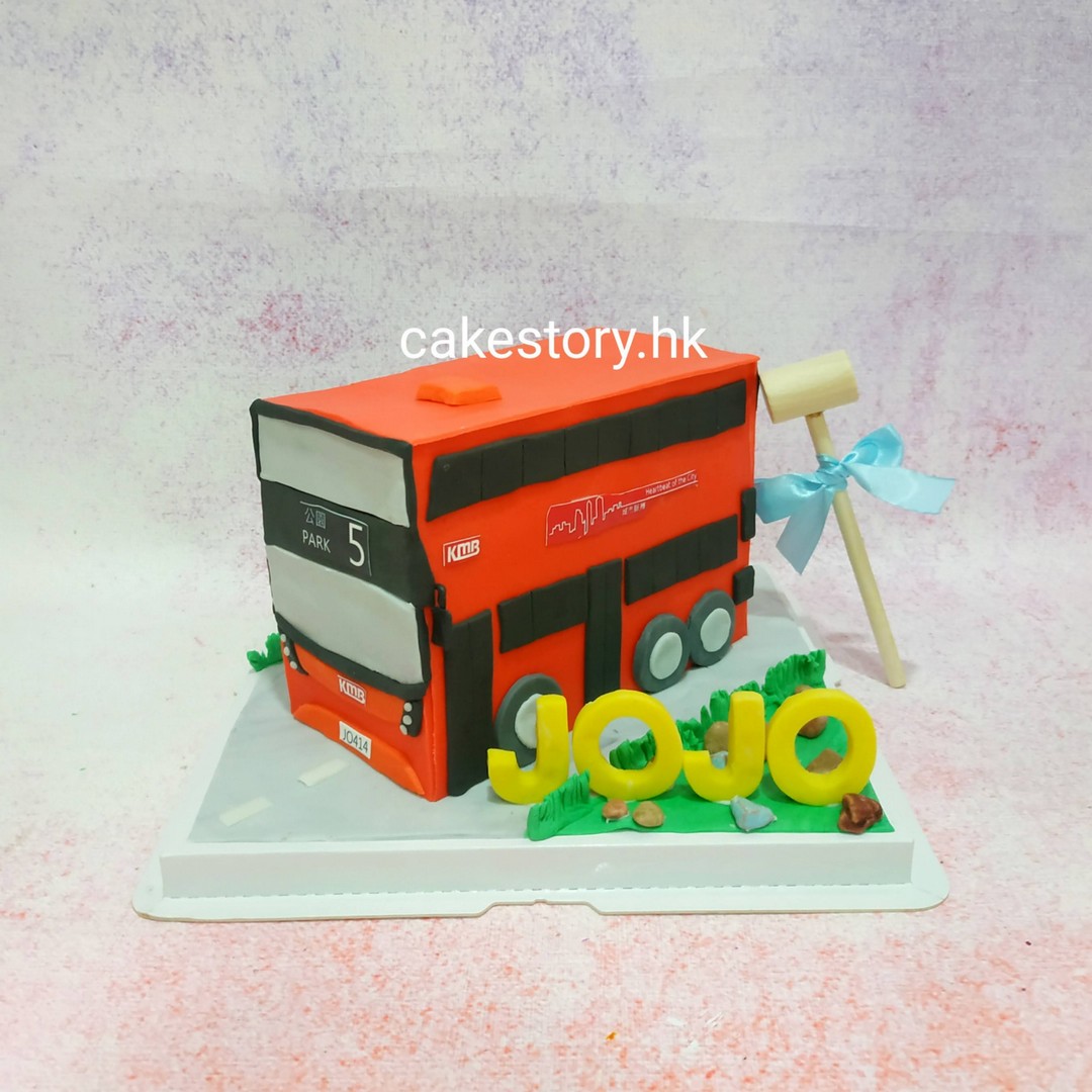 V125. 巴士扑扑蛋糕
